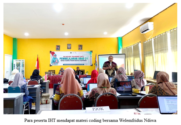 Berpikir Komputasional dalam Mempersiapkan Pembelajaran bersama MAN Kota Kupang