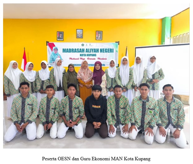 MAN Kota Kupang Beraksi di Olimpiade Ekonomi Syariah Nasional