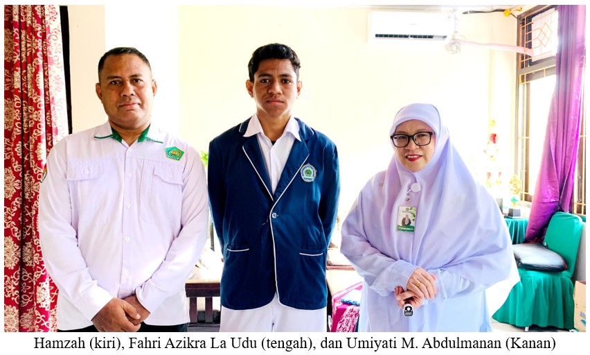 Fahri Azzikra La Udu, Siswa MAN Kota Kupang Raih Juara 1 Olimpiade Bahasa Arab Tingkat Provinsi NTT