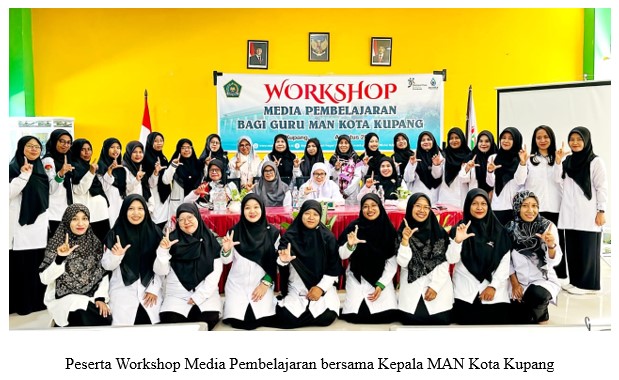 Guru MAN Kota Kupang Asah Kreativitas melalui Workshop Media Pembelajaran