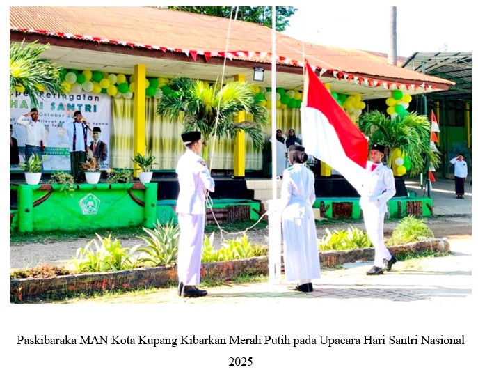Semangat Santri MAN Kota Kupang dalam Peringatan Hari Santri Nasional